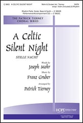 A Celtic Silent Night SATB choral sheet music cover